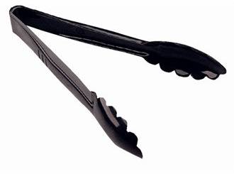 Kristallon P924 Tongs, 230 mm Length, Black