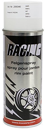 Felgen Lackspray Weiss 400Ml Spraydose Felgenlack Felgenspray Autolack Lack