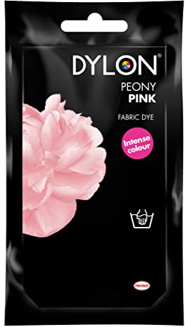 Dylon-Tintura tessuti per uso a mano, colore: rosa polvere