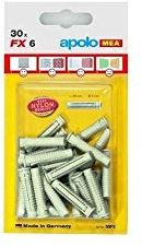 Dübel aus Nylon Multimaterial FX 8x40 - Blister 20u