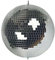 HQ-Power Disco-Spiegelkugel Ø 10 cm, spektakuläre Lichteffekte für Partys, sichere Aufhängung und facettiertes Glas, Tanzflächen-Accessoire für Disco und mehr