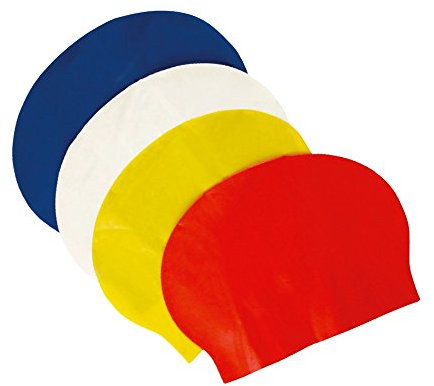 Tremblay Bonnet de bain en latex - JAUNE