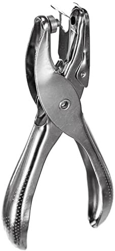 Rayher 8928400 Sacabocados de metal, agujero de diametro 4 mm, largo 12.5 cm