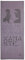 Manduka Lyrics Collection eQua Mat Towel Namaste (183 cm, Vintage Violett)