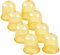 8 Schröpfglocken aus Gummi für Vakuum Massage