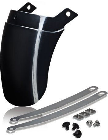 Show Chrome Accesorios 52 – 749bk Negro Tapered Extension Guardabarros Delantero