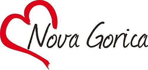 Auto Aufkleber NOVA GORICA  Stadt Slowenien ca.8x16cm konturgeschnitten