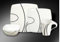 Melamine Zen 16 Piece Caravan Dinner Set