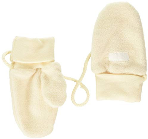 Döll Unisex Baby Fausthandschuhe Fleece Fäustlinge, Elfenbein (Antique White 1680), 1.5 (Herstellergröße: 1, 5)