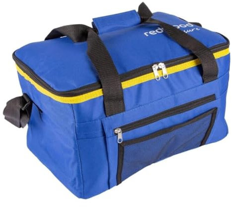 Garden Mile Cool Bag Blue 24L Insulated Lunch Bag Durable Collapsible Versatile Easy to Clean Cooler Bag Ideal as Picnic Bag for Camping BBQ Lunch Box Adults Thermal Bag Mens Lunch Bag Insulated bag