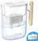 Waterdrop Chubby 3.5L Wasserfilter-Kanne mit 1×90 Tage Filterkartusche, Reduziert Kalk, Chlor, Blei, Kupfer im Wasser, NSF Zertifizierte, BPA-frei, Transparent (Ersatzfilter: WD-PF-01A Plus)