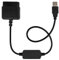OSTENT Adaptateur de câble de convertisseur de contrôleur USB PS2 vers PS3 Compatible avec Le Jeu de Console Sony PS3