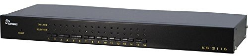 Inter-Tech 88887165 IPC KVM Switch KS-3116 Rackmount