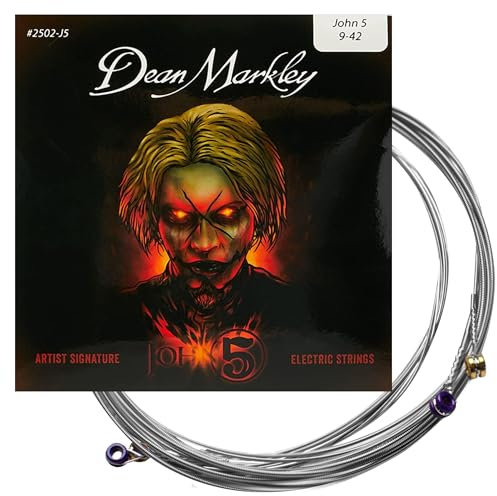 DEAN MARKLEY 312633 2502-J5 LT 9-42 John 5 Signature Gitarre Zubehör