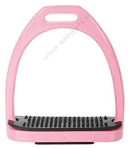 Harry´s Horse Steigbügel Aluminium Color, Farbe:rosa, Größe:12cm