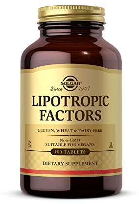 Solgar Lipotropic Factors - 100 Tablets | Supports Healthy Liver Function - Aids Hormone & Nutrient Transportation - Vegan, Gluten Free & Kosher