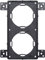 Merten 512503 Einputzadapter f. M-PLAN II-Rahmen, flächenbündiger Einbau, f. 4882.., M-PLAN II