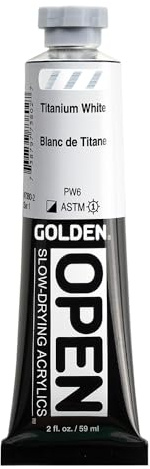 Golden OPEN 60ml Titanium White I