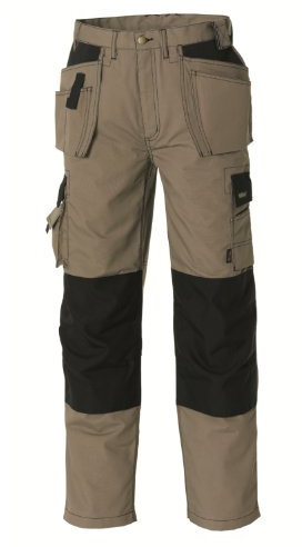 teXXor Arbeitshose Twill Bundhose T/C Panama Canvas Arbeitsbundhose khaki 52