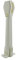Amazing Drapery Hardware Spring Loaded CORD TENSIONER/Cord Loops Draperies/Vertical Blinds, Ivory (1)