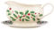 Lenox Holiday Gravy Boat with Stand,Ivory