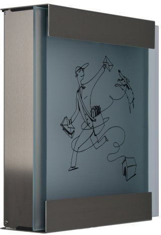 Keilbach Briefkasten glasnost glas bedrucktes Glas michl-luz 07 1119