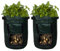 Upstreet Potato Planter Bags - Garden Tub for Vegetable Growing with Flap Access - 2 Pack