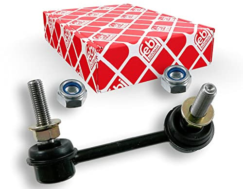febi bilstein 21811 Verbindungsstange mit Sicherungsmuttern, 1 Stück | Kompatibel mit: NISSAN MAXIMA / MAXIMA QX V