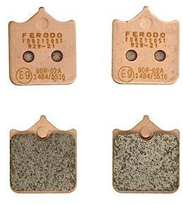 FERODO FDB2120ST Bremsbelagsatz Bremsbeläge Vorne