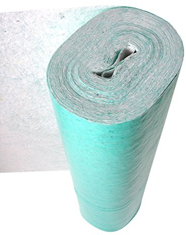 Premium Self Adhesive Hard Floor Protection Fleece 100cm x 50m Roll | Self-adhesive fleece protects hard floors while staying securely in place during work