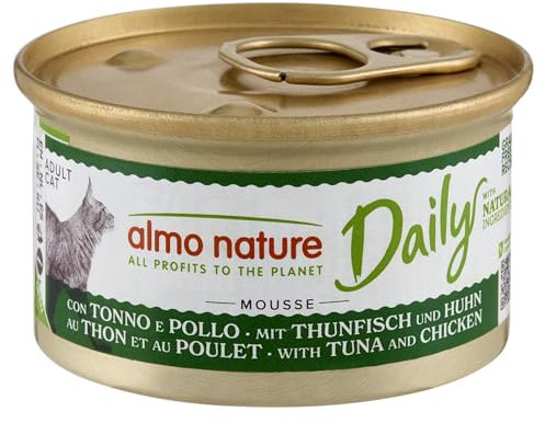 almo nature Daily Katzenfutter, Mousse mit Thunfisch