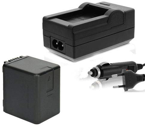 Akku Ladegerät kompatibel mit Panasonic HC-V180 V270 V380 V510 V727 V777 V757 Ersatz ACCU VW-VBT380 mit 3500mAh Li-ion (Nicht für VXF11 VX11 V808)