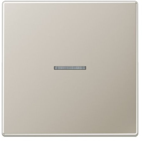 Jung knx - Tecla sencilla knx con visor serie acero