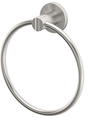 Gatco 4692 Porte-Serviette Channel, Nickel satiné