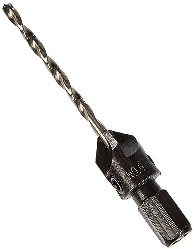 DeWalt DT7604-XJ - Broca Piloto y Avellanador de 4 Cortes de 3 mm - Sistema Flip & Drive No 6