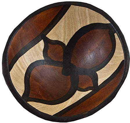 Afrikanische Holzschale Deko Flower Mini Schuessel Afrika Schale Holz Holzschale