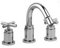 Paffoni Bidet QUATTRO Batteria bidet 3 fori con bocca erogazione Senza Scarico