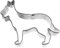 Birkmann Formine per Biscotti, in Acciaio Grigio, Grey, 4 x 4 x 5 cm