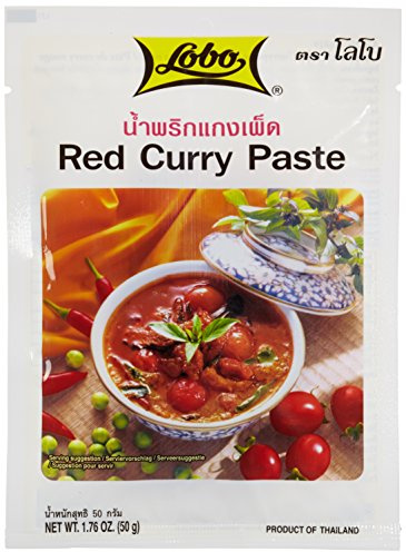 Lobo Würzpaste Curry rot 50g, 12er Pack (12 x 50 g)