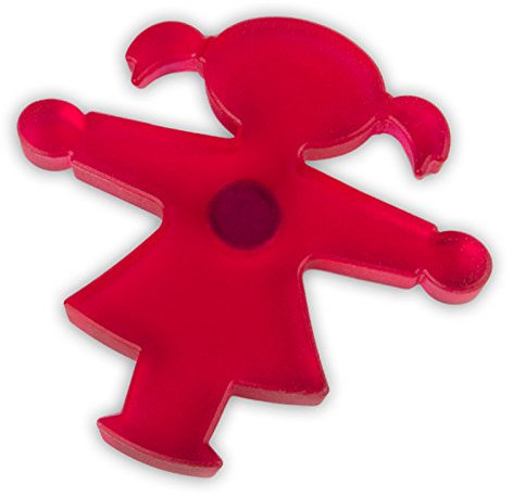 AMPELMANN Häftling Magnet Ampelfrau pink 5cm