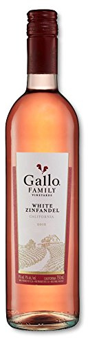 Gallo Family Vineyards White Zinfandel Rosé Wine 75cl Bottle x 2 Pack