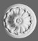 Casa Padrino Stuck Rosette 15 x 15 cm Deckenstuck Deckenrosette Stuckrosette Wandrosette Wandstuck