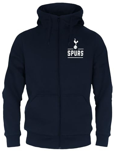 Tottenham Hotspur - Herren Fleece-Sweatjacke - Offizielles Merchandise - Geschenk für Fußballfans
