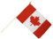 Flaggenfritze Stockflagge Kanada - 30 x 45 cm