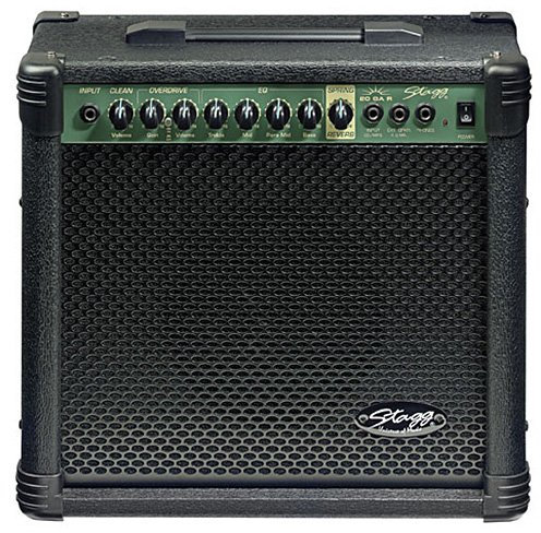 Stagg 25015598 20 GA R EU Spring REVB Gitarre Amplifier (20 Watt)