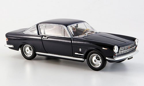Fiat 2300, Coupe, dunkelblau, 1961, Modellauto, Fertigmodell, Starline 1:43