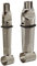 Silikomart | Set 2 Pinzas Wonder Crimper para Decoraciones de Tartas, Diseño Regular Seis Estrellas, Material Acero Inoxidable, Medidas 17 mm - 12 mm, Made in Italy