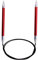KnitPro K47093 Rundstricknadel, Metal, rot, 60cm / 2.5mm