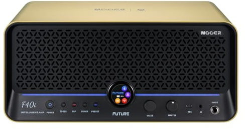 Mooer F40i - Multi-Effects & Modeling Guitar Combo, 40 Watt - Imperial Gold