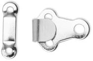 Prym 265,230 Hosen-und Rockhaken, Metal, Silber, 6 mm Größe, 2 Count